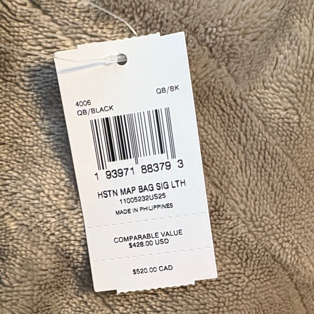 Coach Black Signature Leather Crossbody Bag
(Houston Map Messenger Bag) - Picture 7 of 7